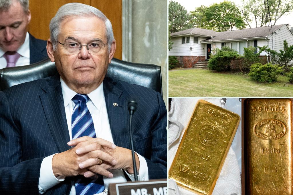 Gold bars found in Sen. Bob Menendezâs home linked to 2013 robbery: report